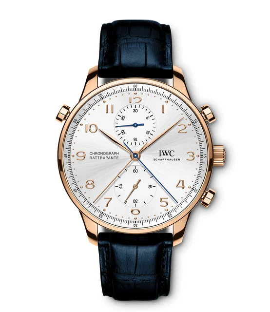 IWC Portugieser Chronograph Rattrapante Edition Padrao Dos IW371218 kol saati