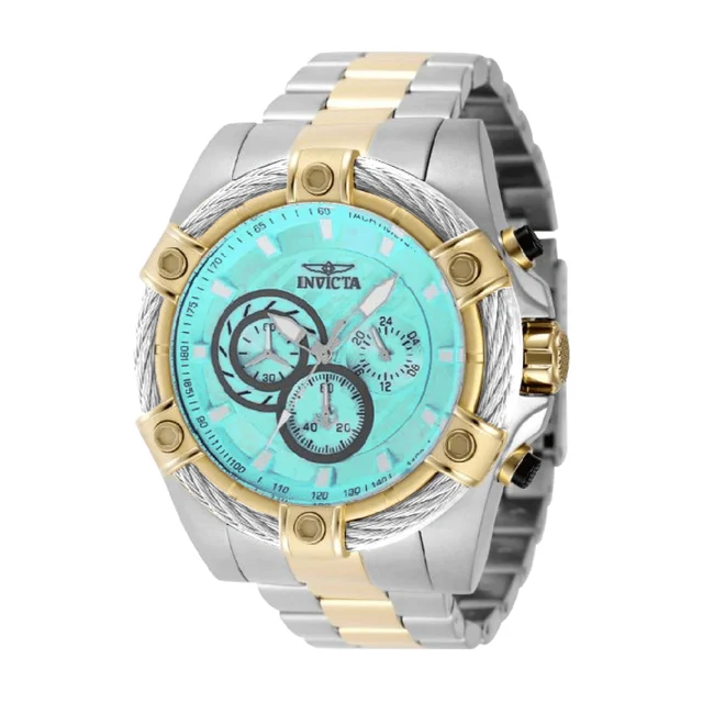 Invicta Bolt Valkir Watch - 52mm, Gold, Steel (69802) kol saati