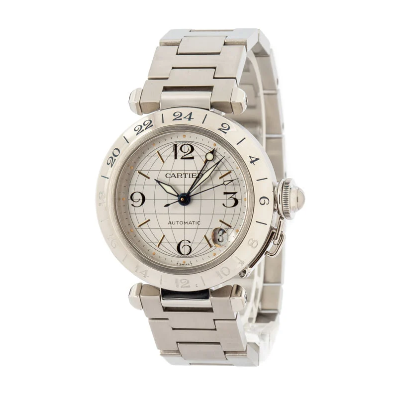 Cartier Pasha Stainless Steel W31029M7/2377 35 mm kol saati