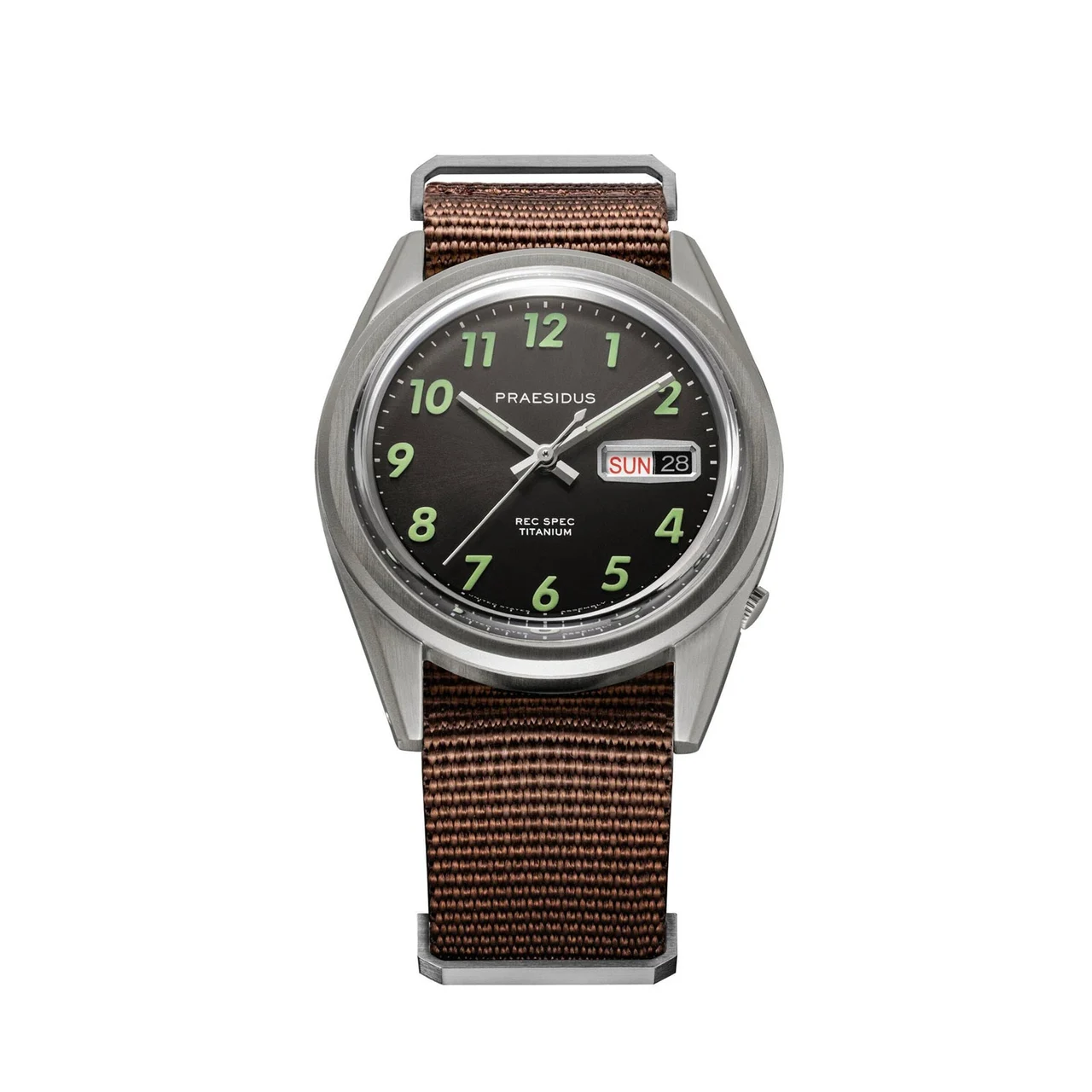 Praesidus P-38-RSTI-DGY-BRNK1 38 mm kol saati