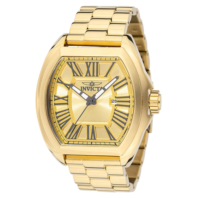 Invicta Pro Diver Royal Contour Watch - 48mm. Gold (48180) kol saati