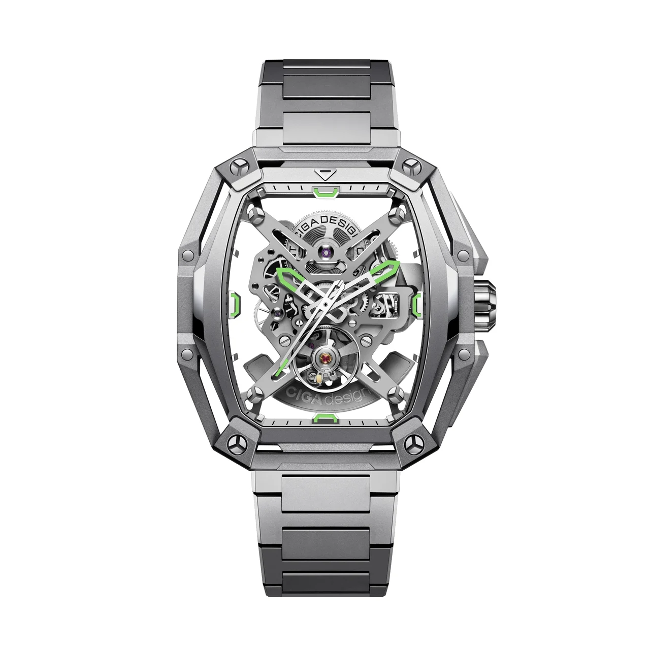 CIGA Design Hunter Z035-SS01-W1S 43 mm kol saati