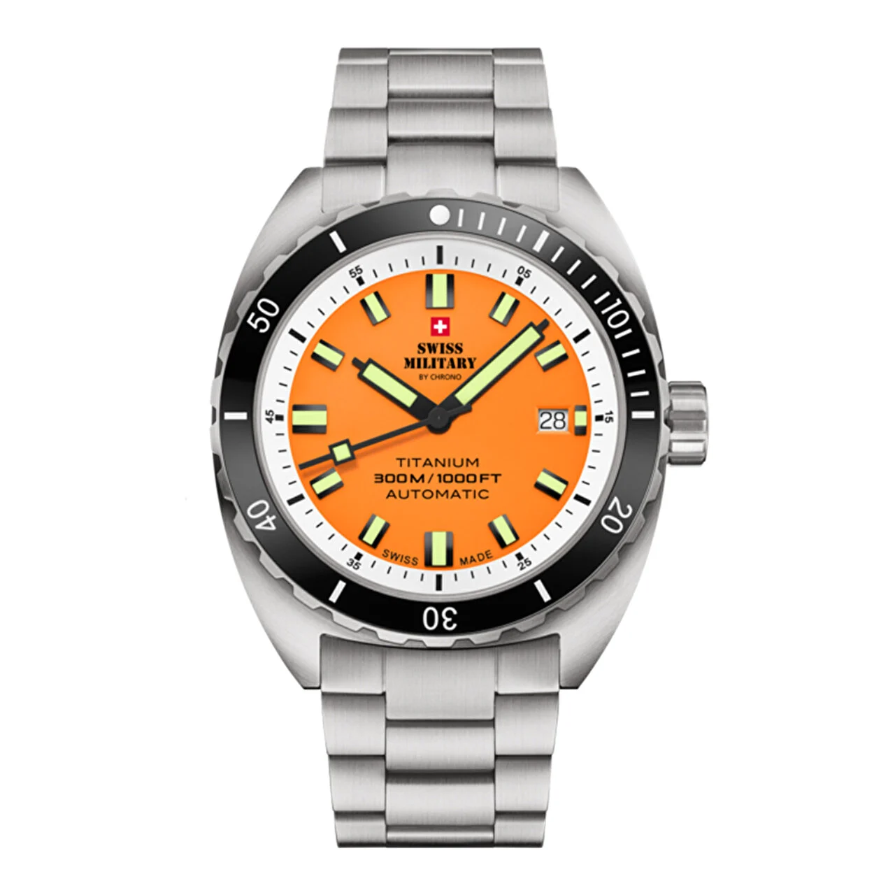 SWISS MILITARY BY CHRONO SMA34100.04 42 mm kol saati