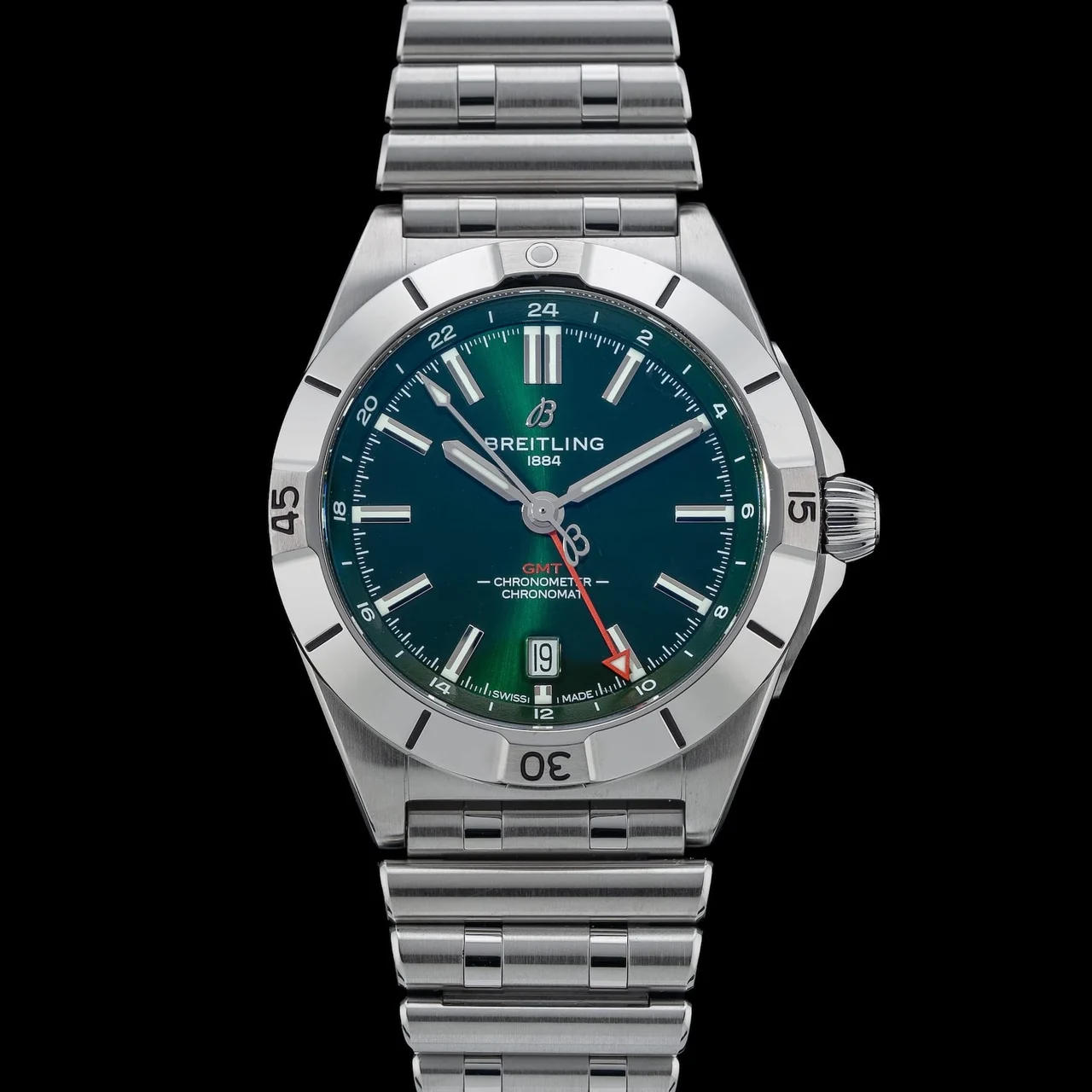 Breitling Chronomat Automatic GMT 40mm A32398 210009N34492 40 mm kol saati