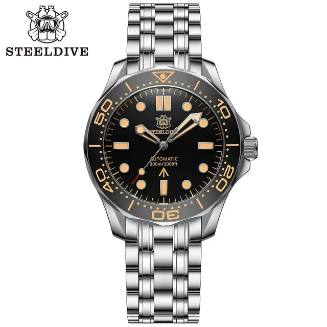 steeldive Vintage Sea Ghost Watch 欧-二手代发-nancy-TF-0220 kol saati