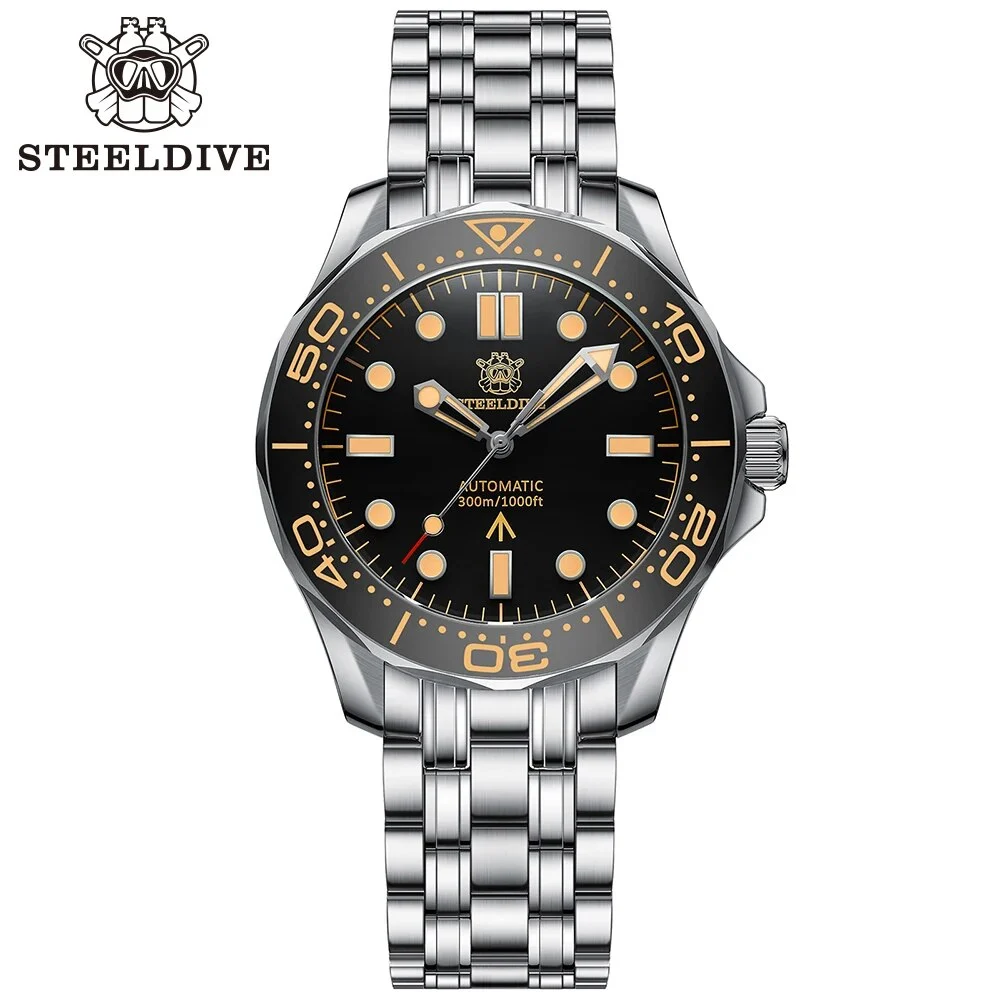 steeldive Vintage Sea Ghost Watch 欧-二手代发-nancy-TF-0220 49.5 mm kol saati