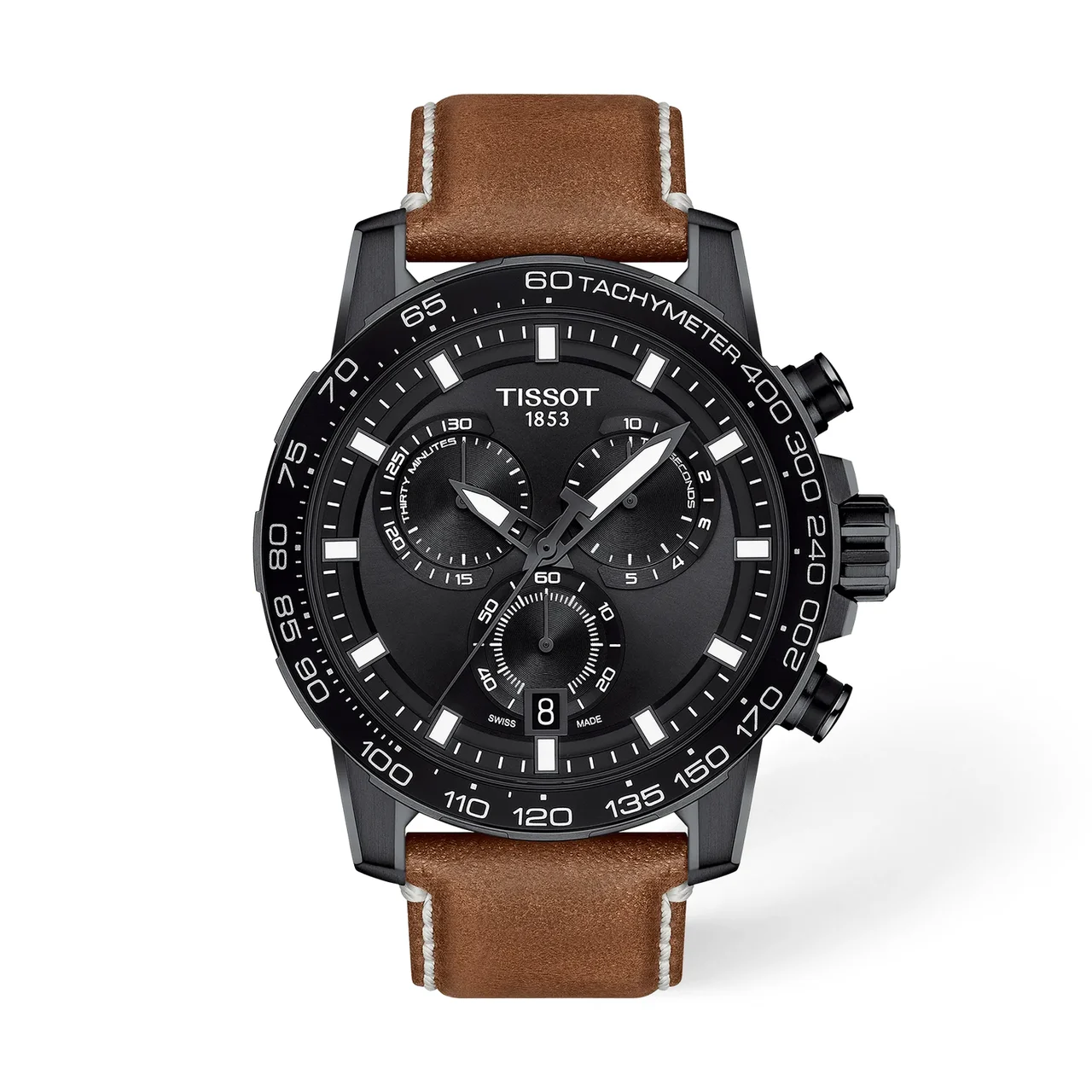 Tissot Supersport Chrono 45.5mm T1256173605101 45.5 mm kol saati