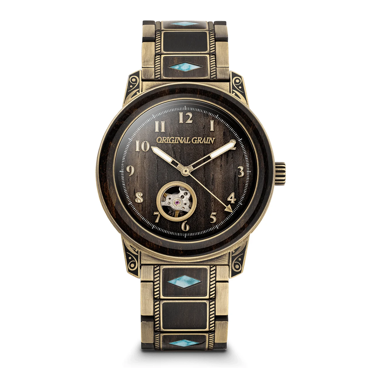 Original Grain OG-11-WST-BRZ-USA 42 mm kol saati