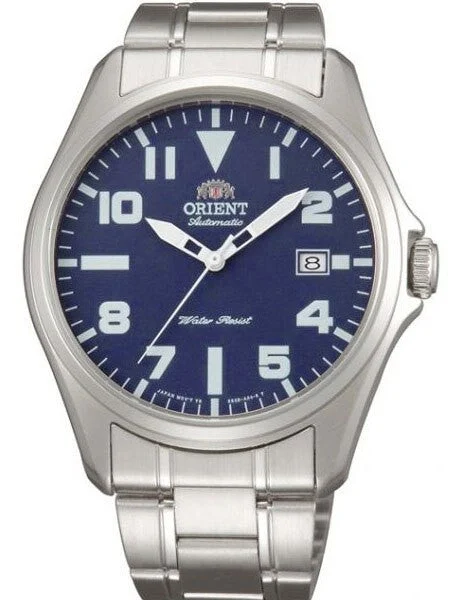 Orient Wingman 41mm Military Collection Automatic Watch with Date #ER2D006D kol saati