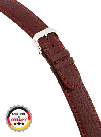 RIOS Grained Leather Texas - Burgundy - Buffalo Grained 6211/RI kol saati