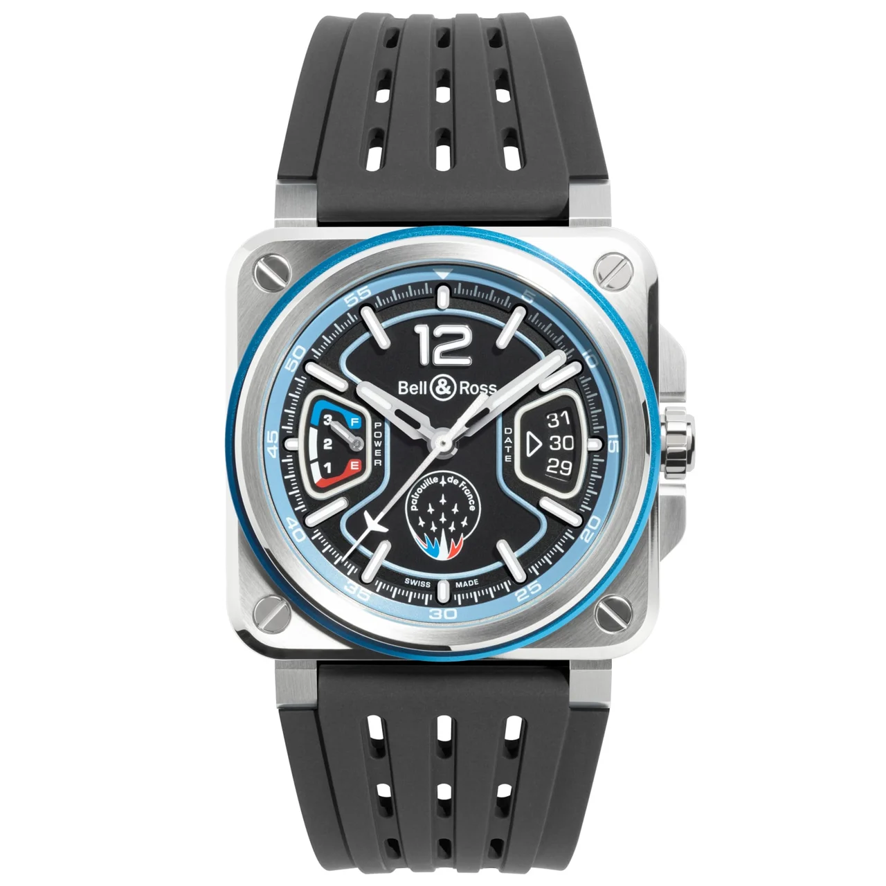Bell & Ross Patrouille De France BRX3R-PAF-ST/SRB kol saati