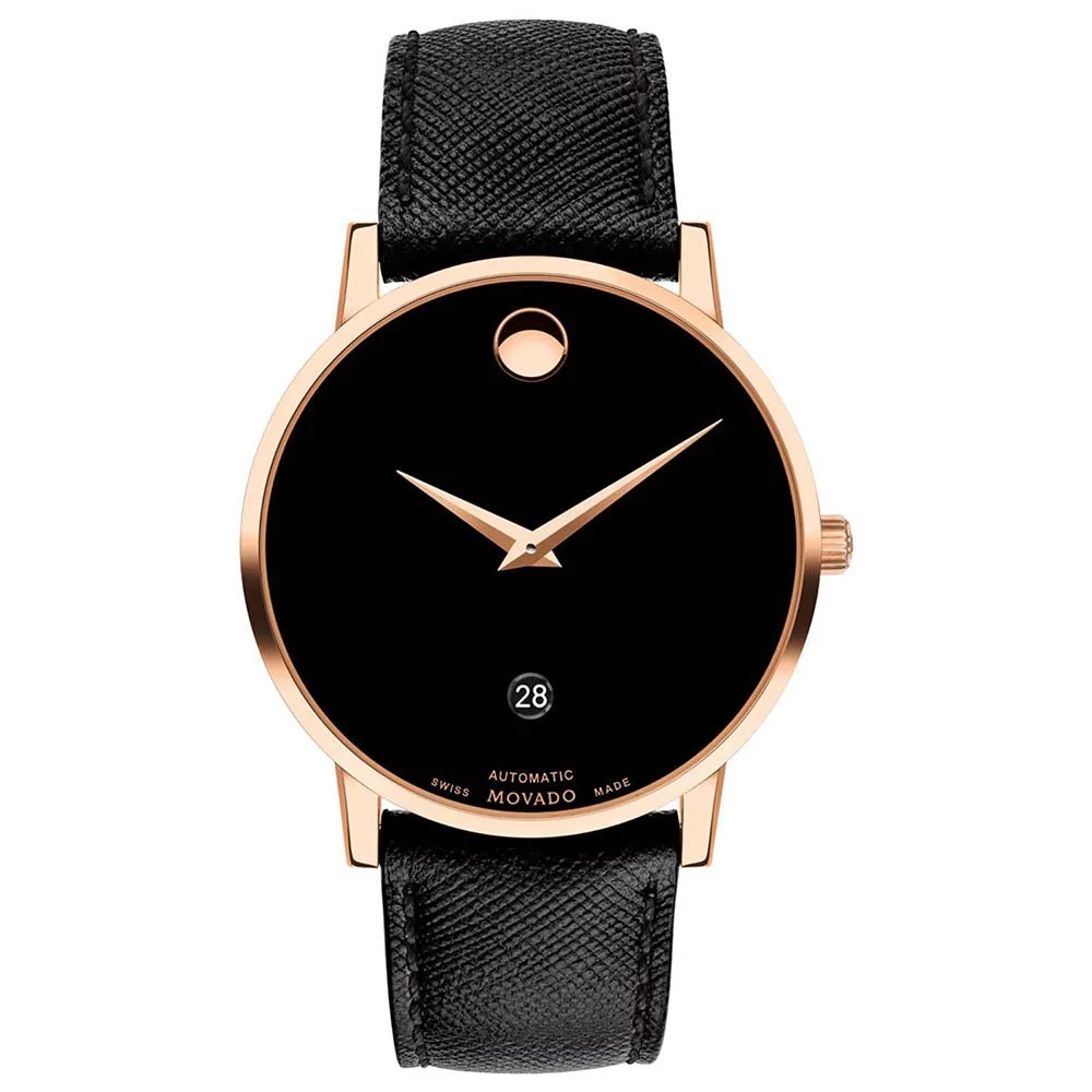 Movado Museum 607474 41 mm kol saati