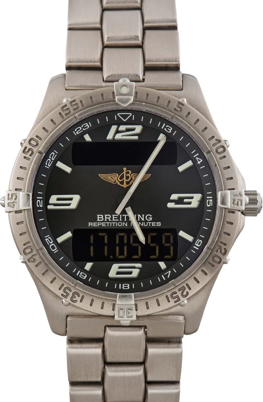 Breitling Aerospace 'Repetition Minutes' E65362 40 mm kol saati