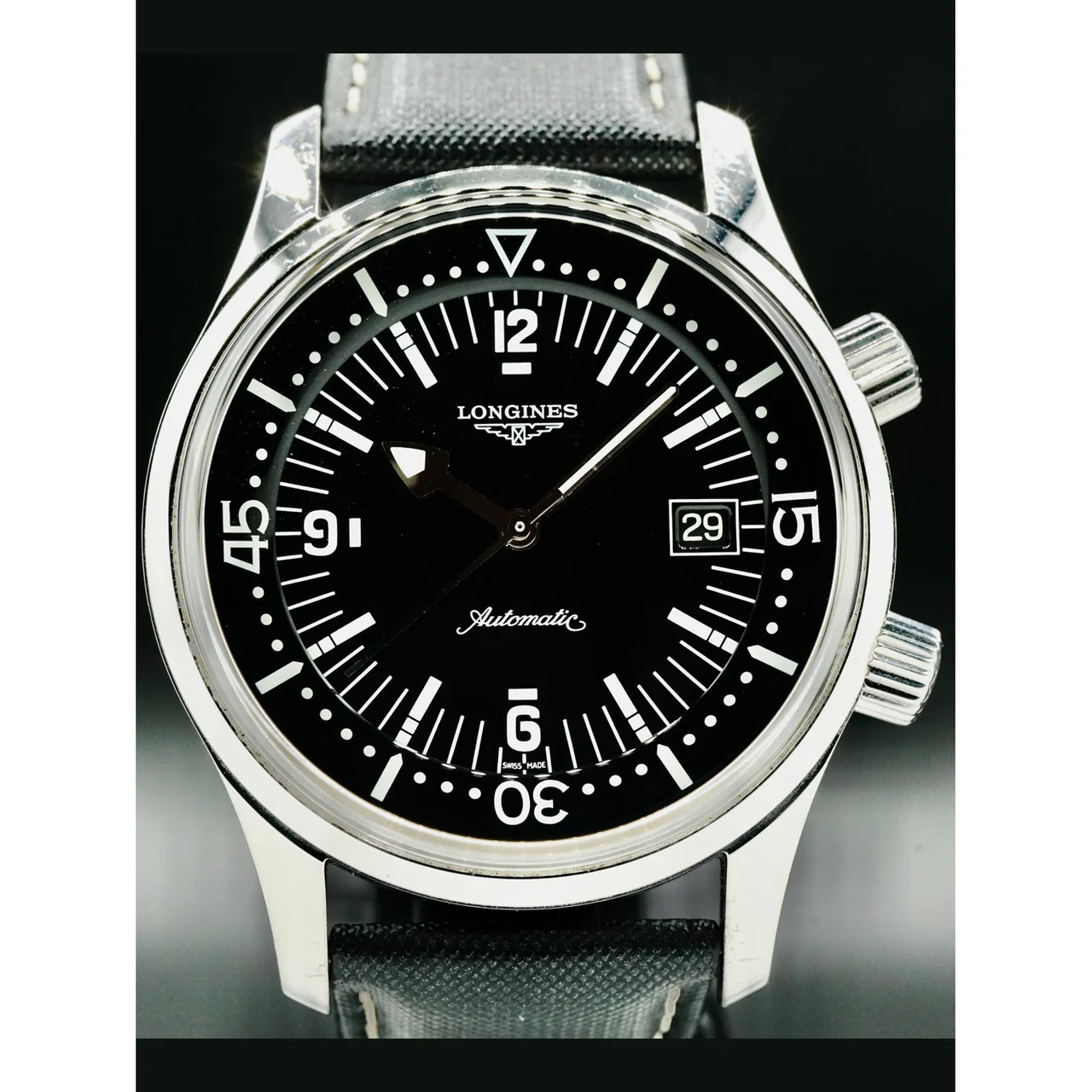 Longines Legend Diver L3.674.4 210000036524 42 mm kol saati
