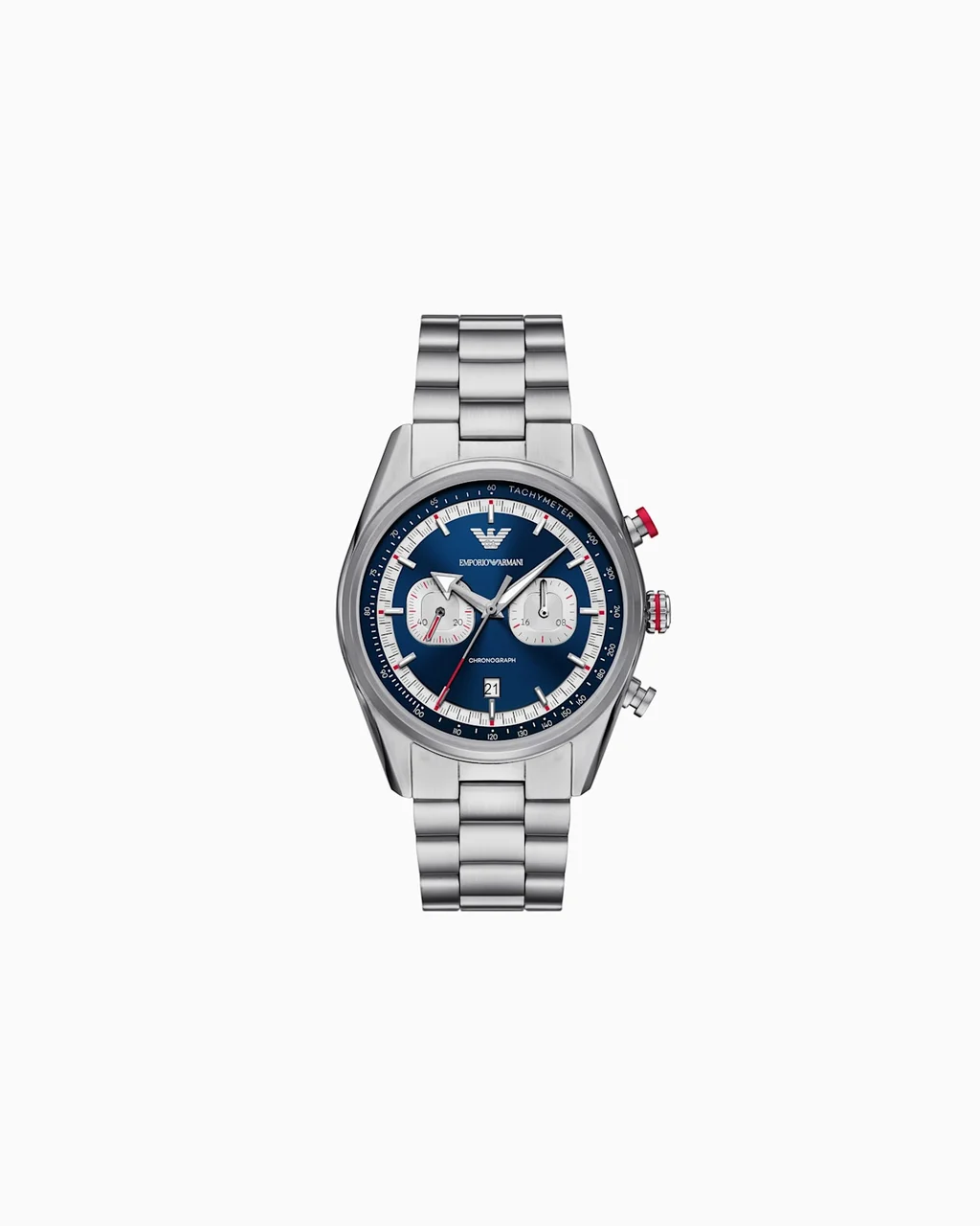 Emporio Armani Chronograph Stainless Steel Watch AR11676 42 mm kol saati
