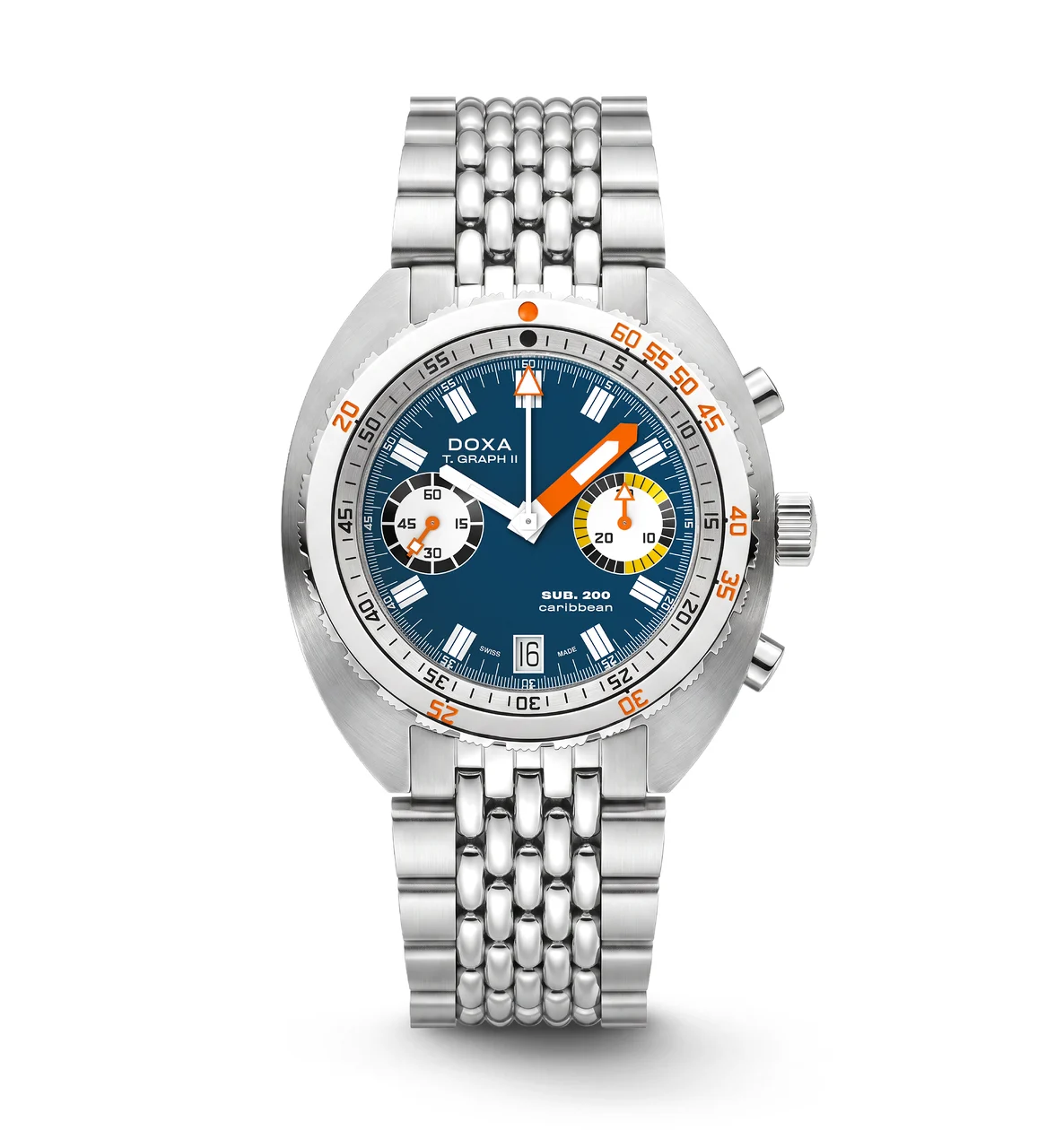 Doxa Caribbean 806.10.201.10 42 mm kol saati