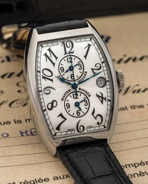 Franck Muller Master Banker Steel 6850 kol saati