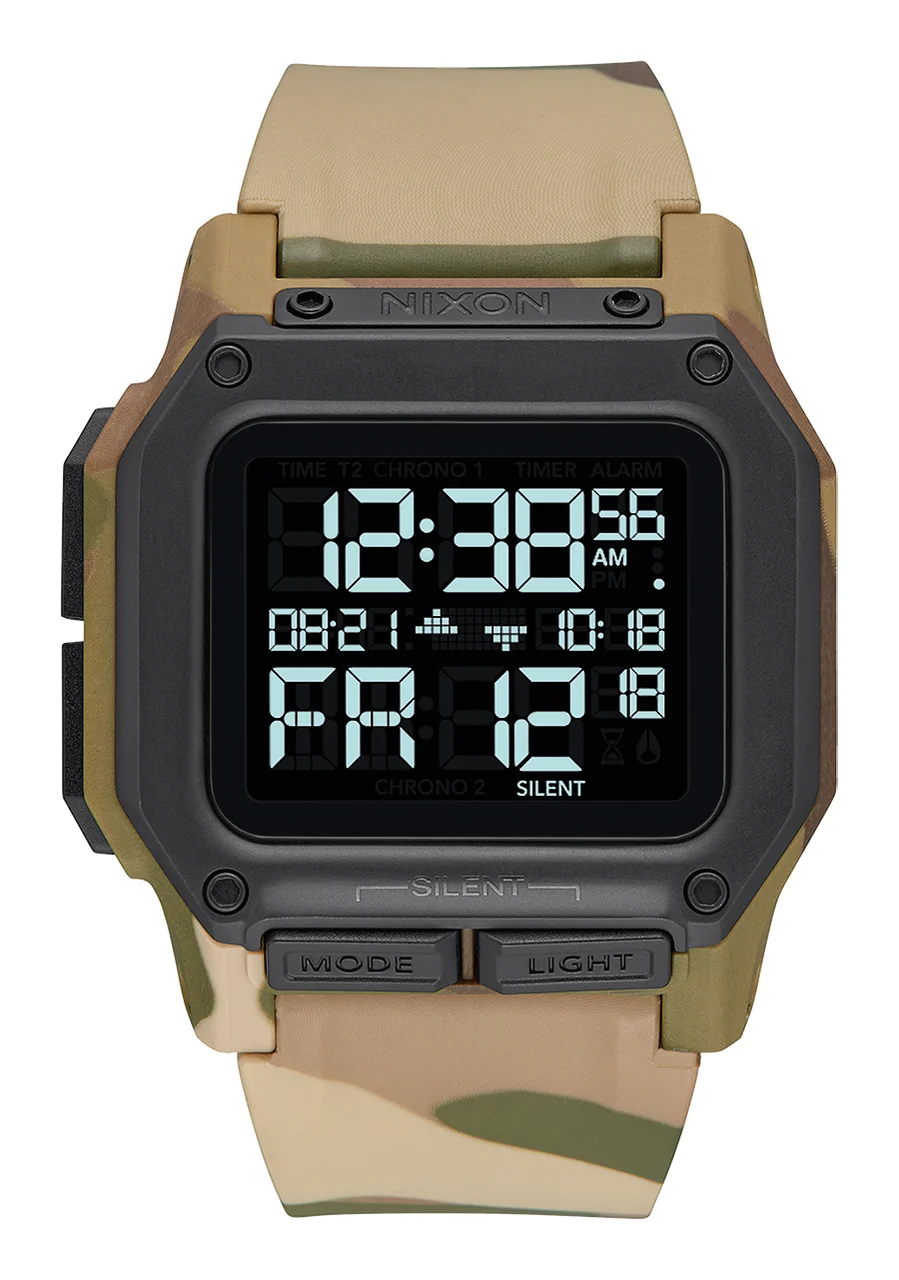 Nixon US Regulus - Multicam A1180-2865-00 46 mm kol saati
