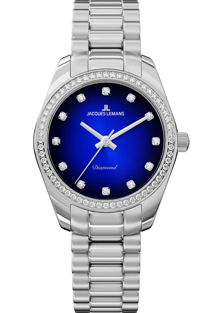 Jacques Lemans Diamond Watches D-11B kol saati