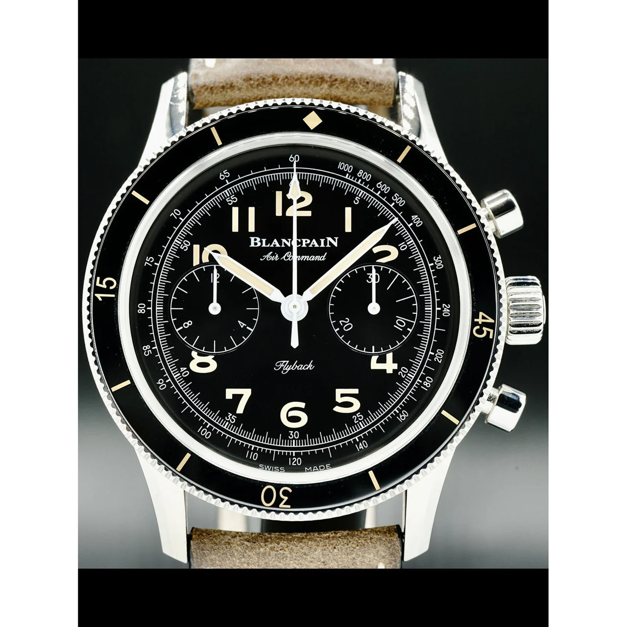 Blancpain Air Command AC01 1130 63A 210000025497 42.5 mm kol saati