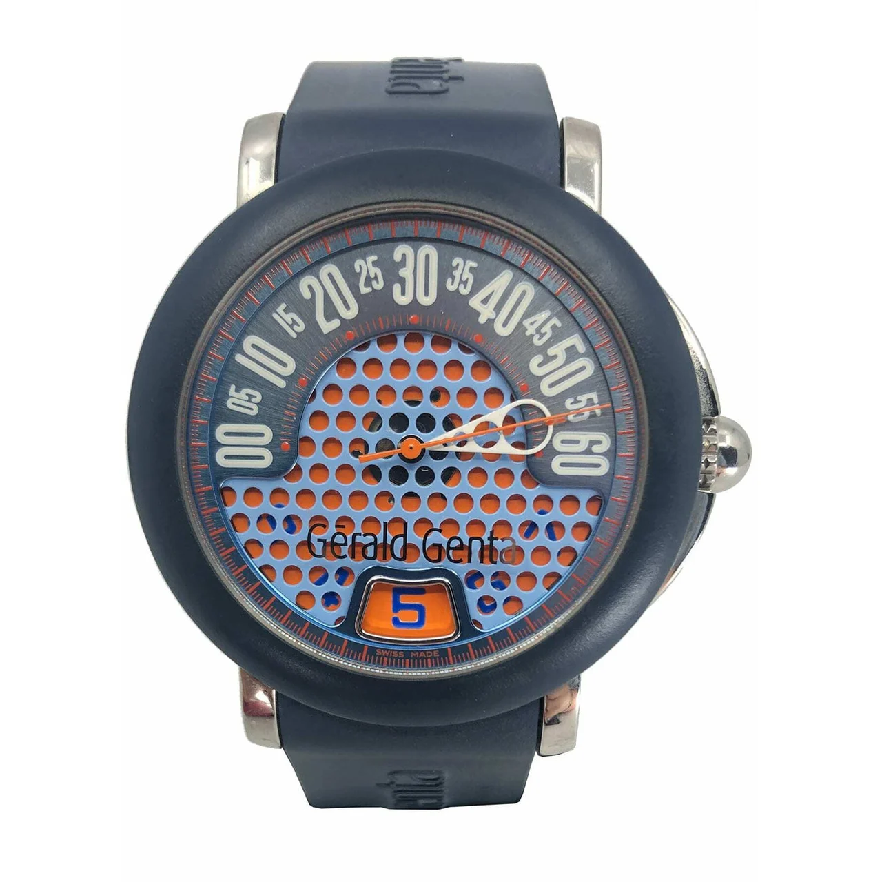 Gerald Genta Retro Sport RSP.X.10.128.RB.BD.RUB CSNCZ221 41 mm kol saati