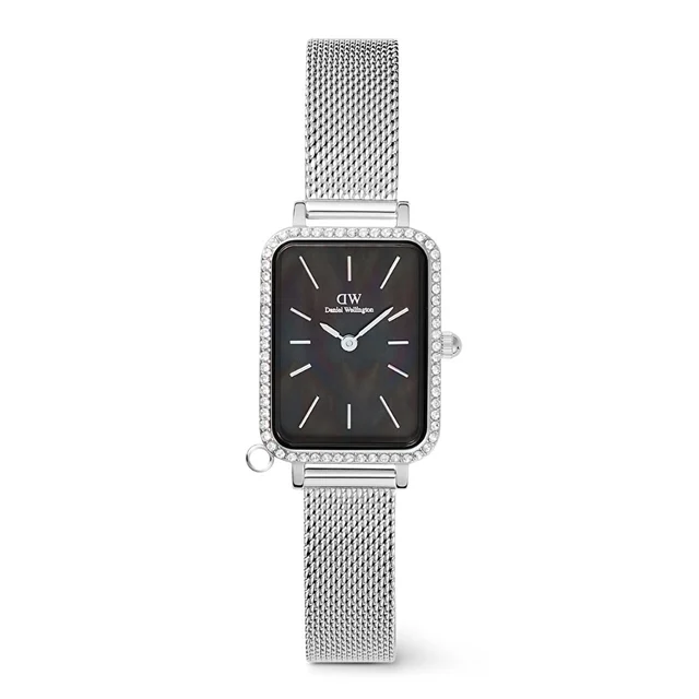 DANIEL WELLINGTON Quadro Crystal Zodiac Sterling DW00600747 kol saati