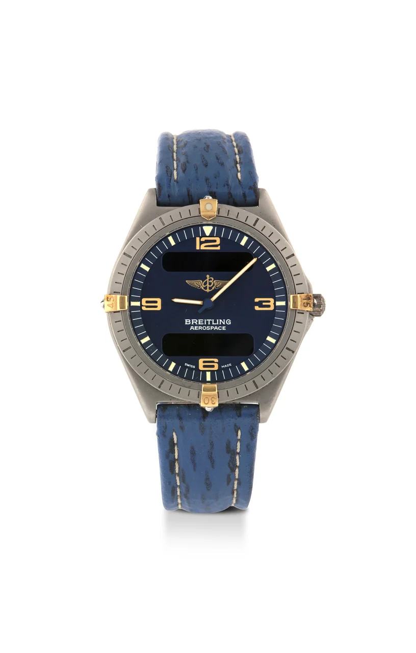 Breitling Aerospace Titanium And Gold F56062 kol saati