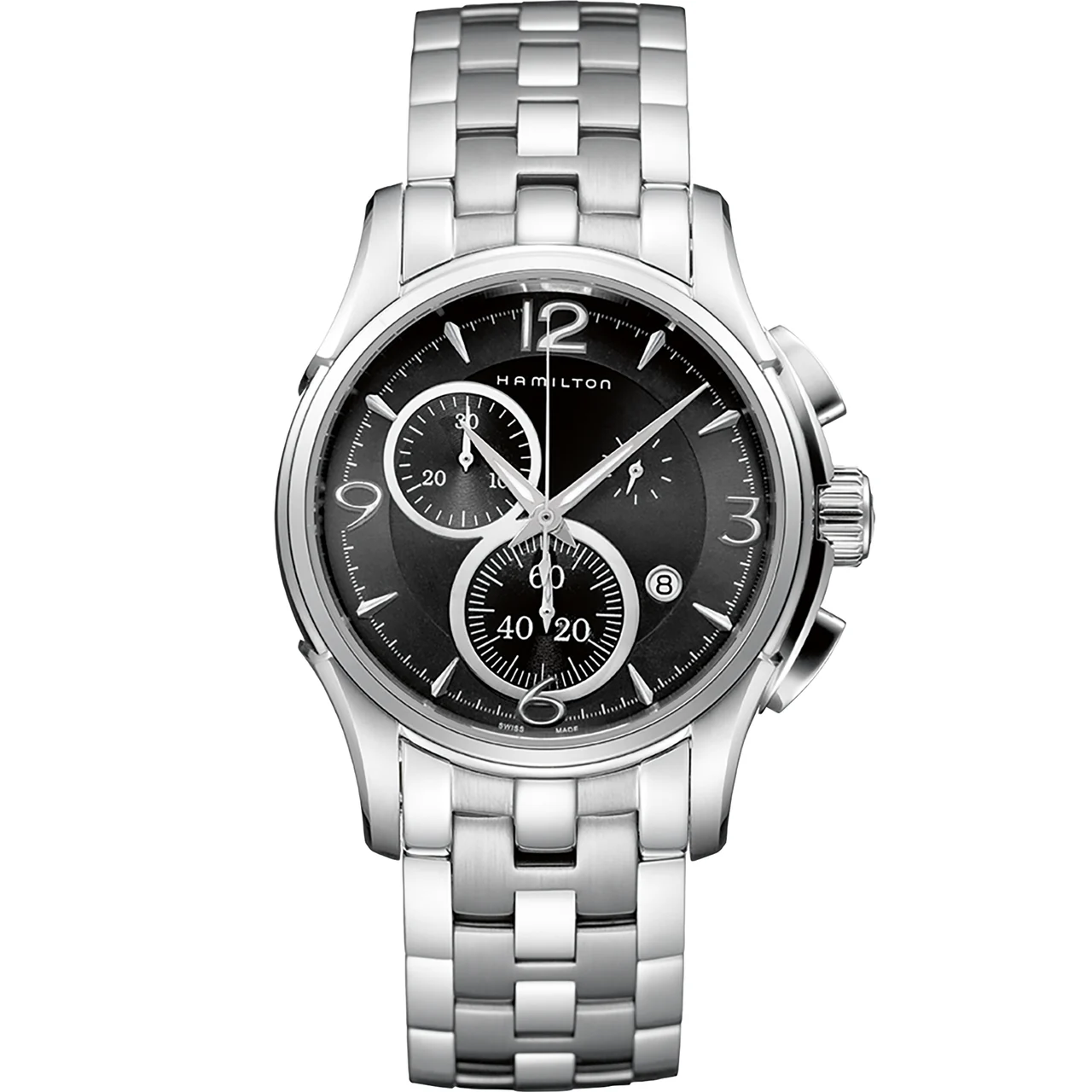 Hamilton Jazzmaster Chrono Quartz H32612135 42 mm kol saati