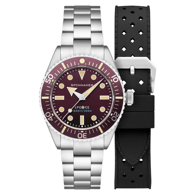 Spence 300 Automatic Burgundy SP-5097-99 kol saati