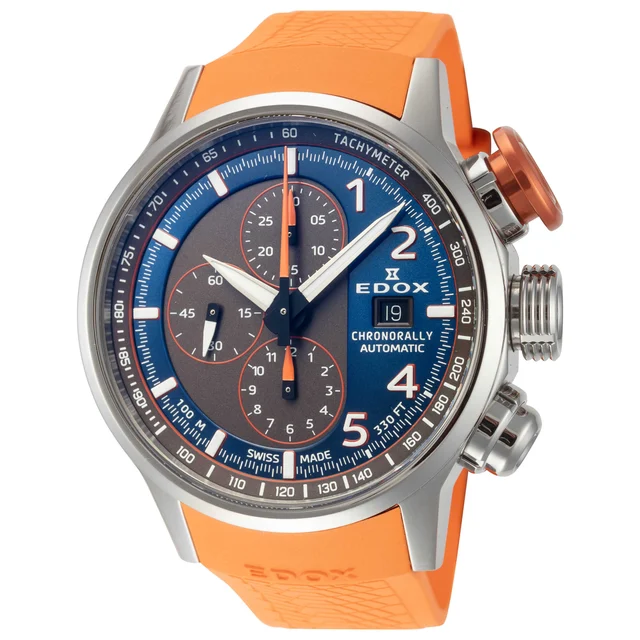 EDOX Chronorally Watch 01129-TOCAO-BUGO kol saati