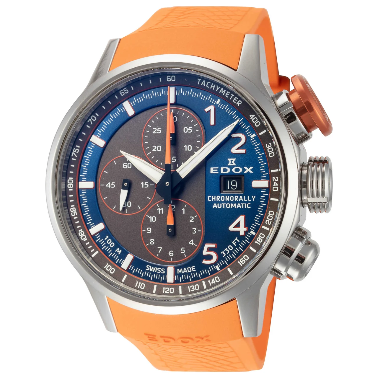 EDOX Chronorally Watch 01129-TOCAO-BUGO kol saati