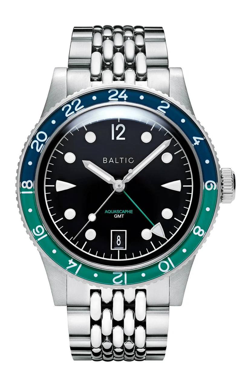 Baltic Aquascaphe GMT11VEBL11 39 mm kol saati