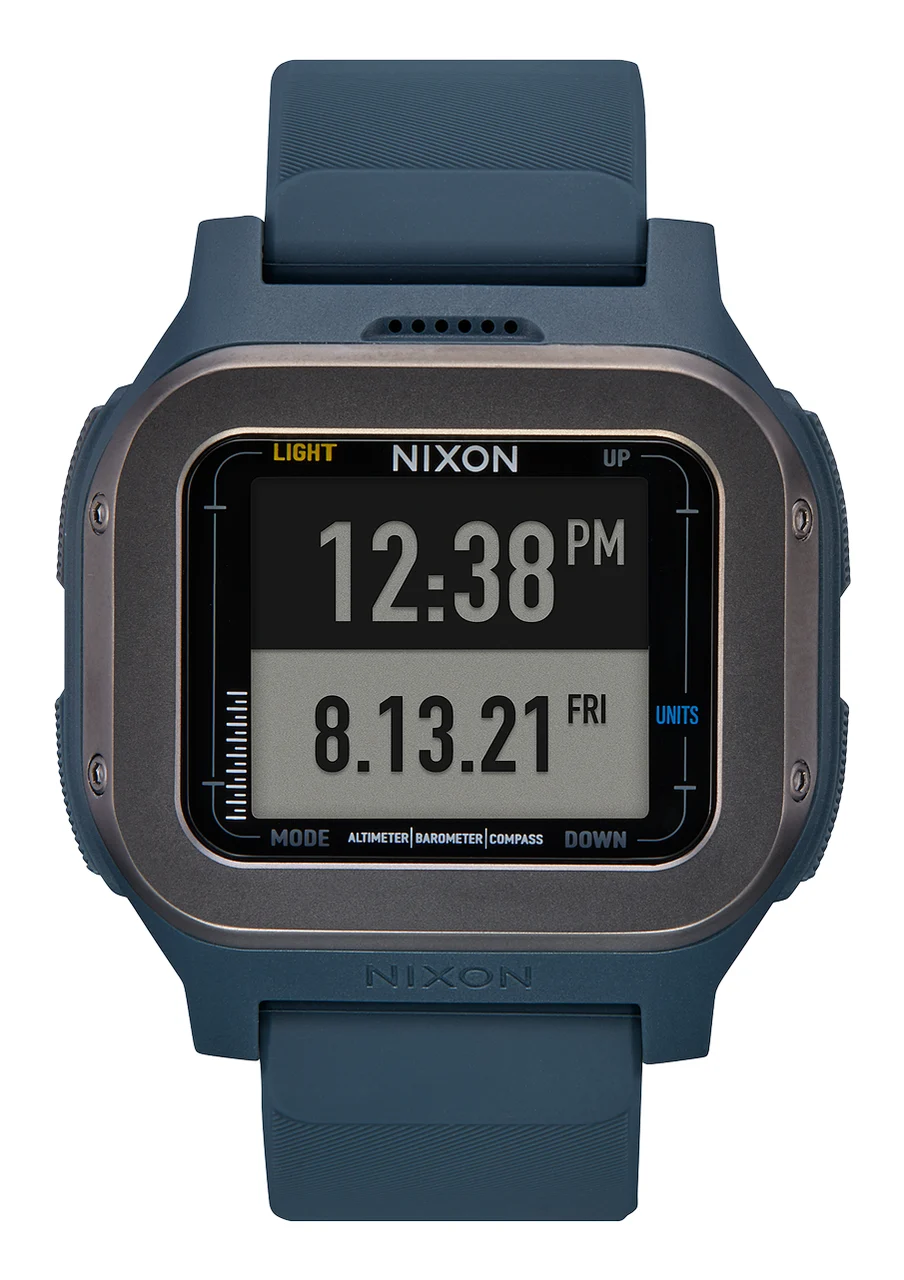 Nixon US Regulus Expedition - Navy A1324-307-00 47.5 mm kol saati