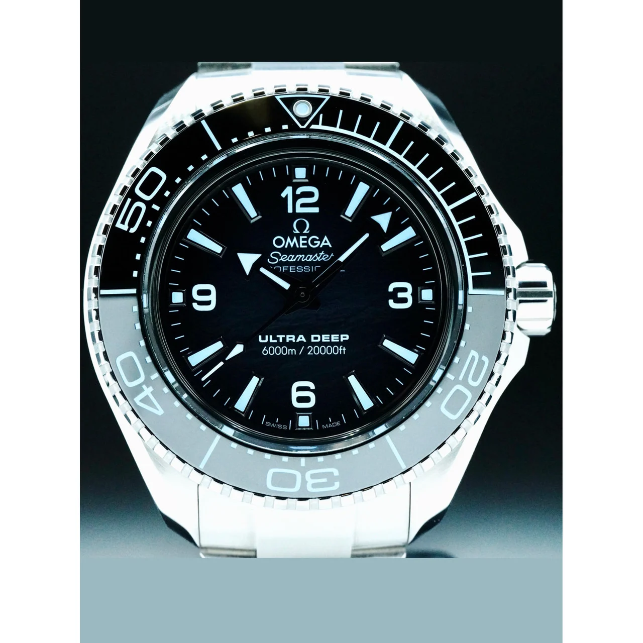 OMEGA Seamaster Ultra Deep 6000M Summer Blue POC210000082290 45.5 mm kol saati