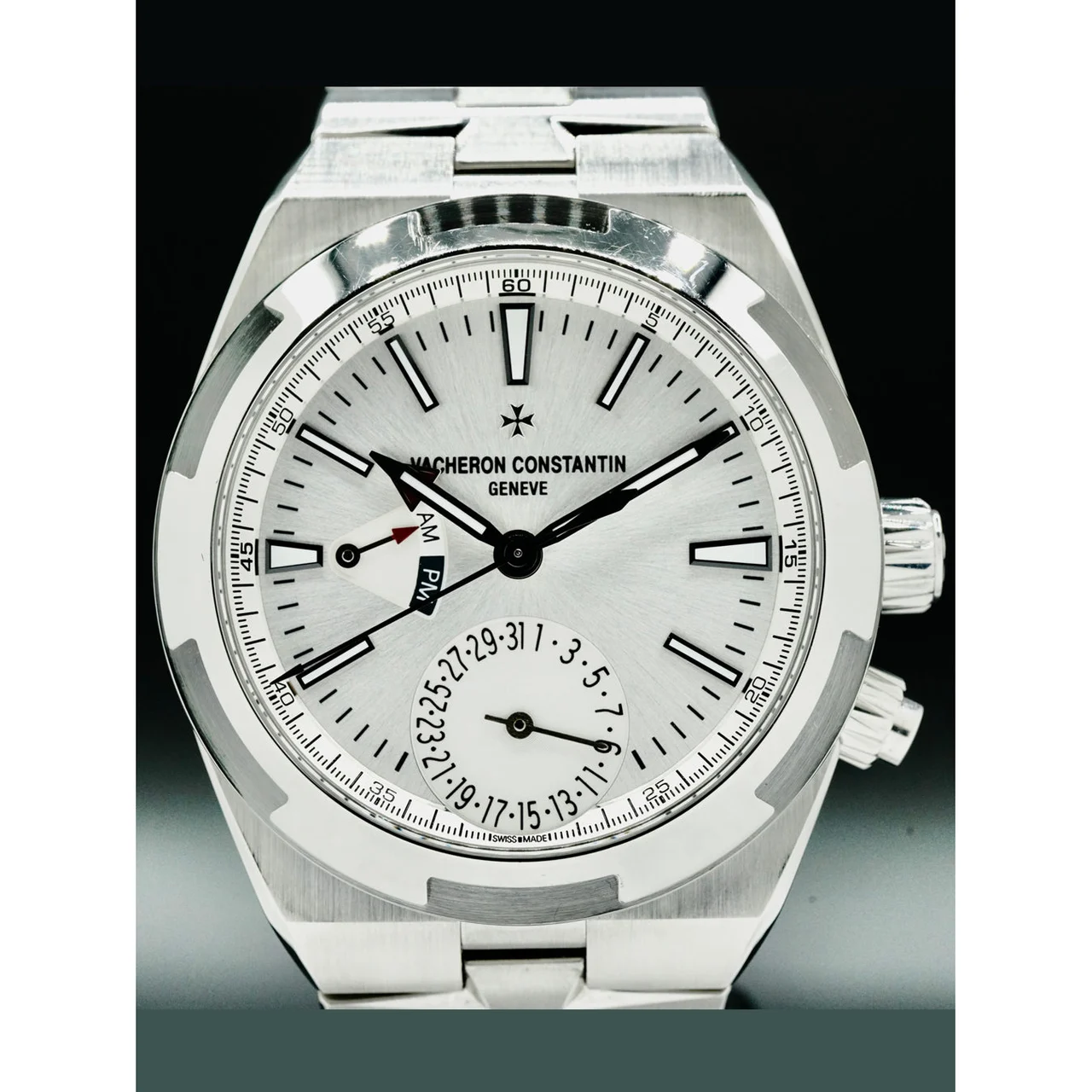 Vacheron Constantin Overseas Dual Time Stainless Steel POC210000073009 41 mm kol saati
