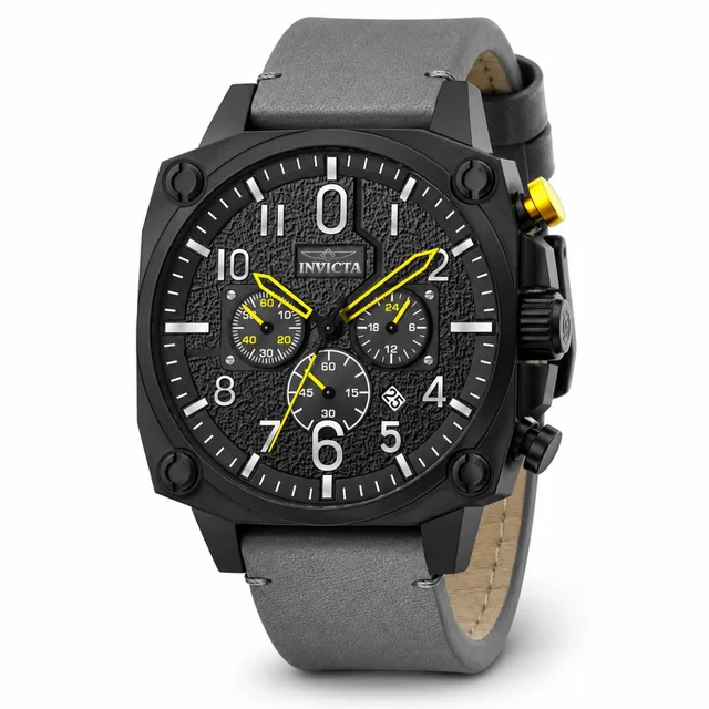 Invicta Chase Durer Boltar - Watch - 46mm, Grey (69556) kol saati