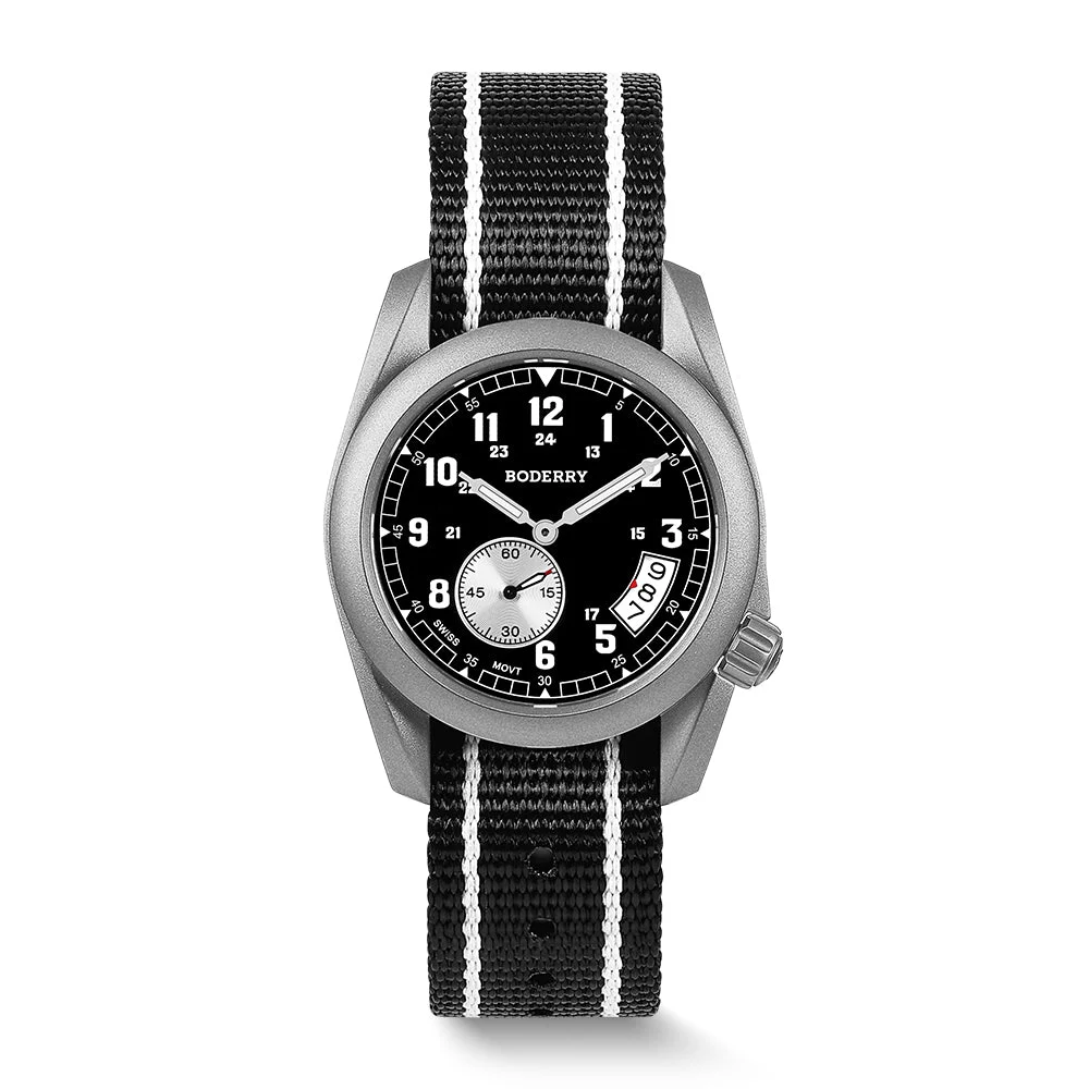 BODERRY Voyager BD-Q08-01 38 mm kol saati