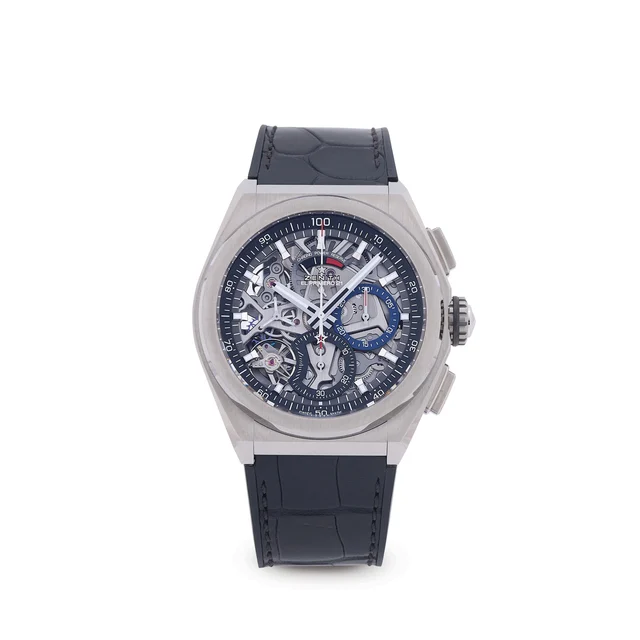 Zenith ZENITH, REF. 95.9000.9004/78.R582, DEFY EL PRIMERO 21, TITANIUM kol saati