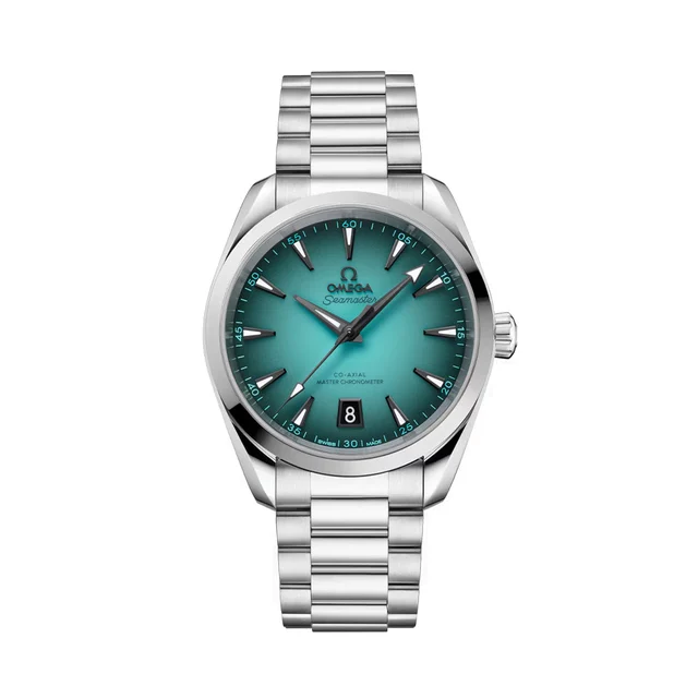 OMEGA Seamaster Aqua Terra 150M 38mm - Turquoise on Bracelet O22010382003005 kol saati