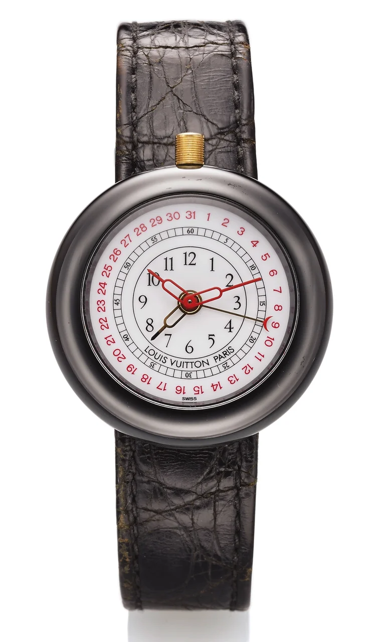 Louis Vuitton LOUIS VUITTON REF. 3100 CERAMIC ALARM kol saati