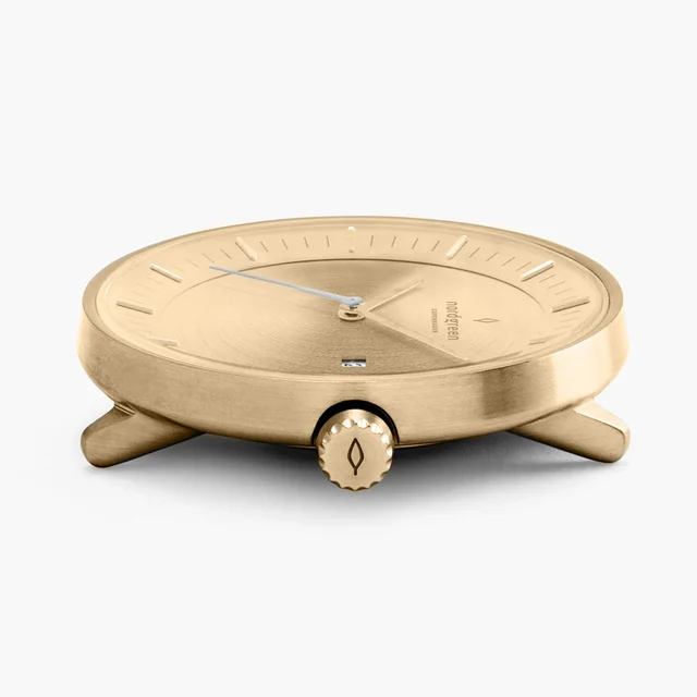 Nordgreen Philosopher 40mm - Gold - Brushed Metal Dial WATCHPH40GOBM kol saati