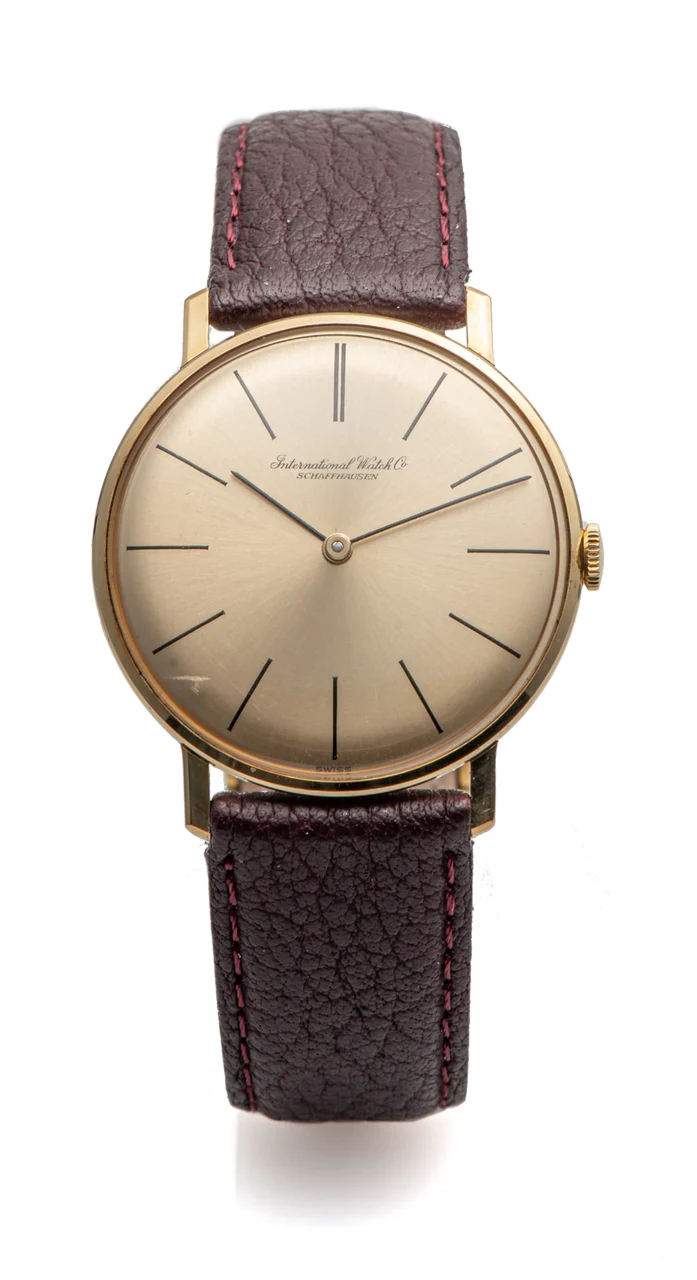 IWC IWC, REF. 1416, DRESS WATCH, YELLOW GOLD kol saati