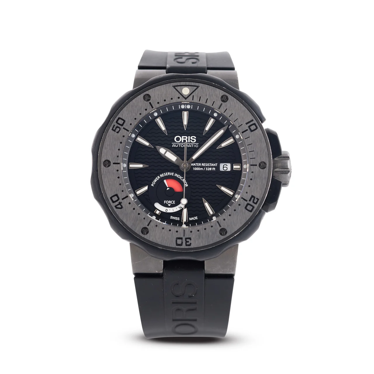 Oris ORIS, REF. 01 667 7645 7284-SET, COL MOSCHIN LIMITED EDITION, TITANIUM kol saati