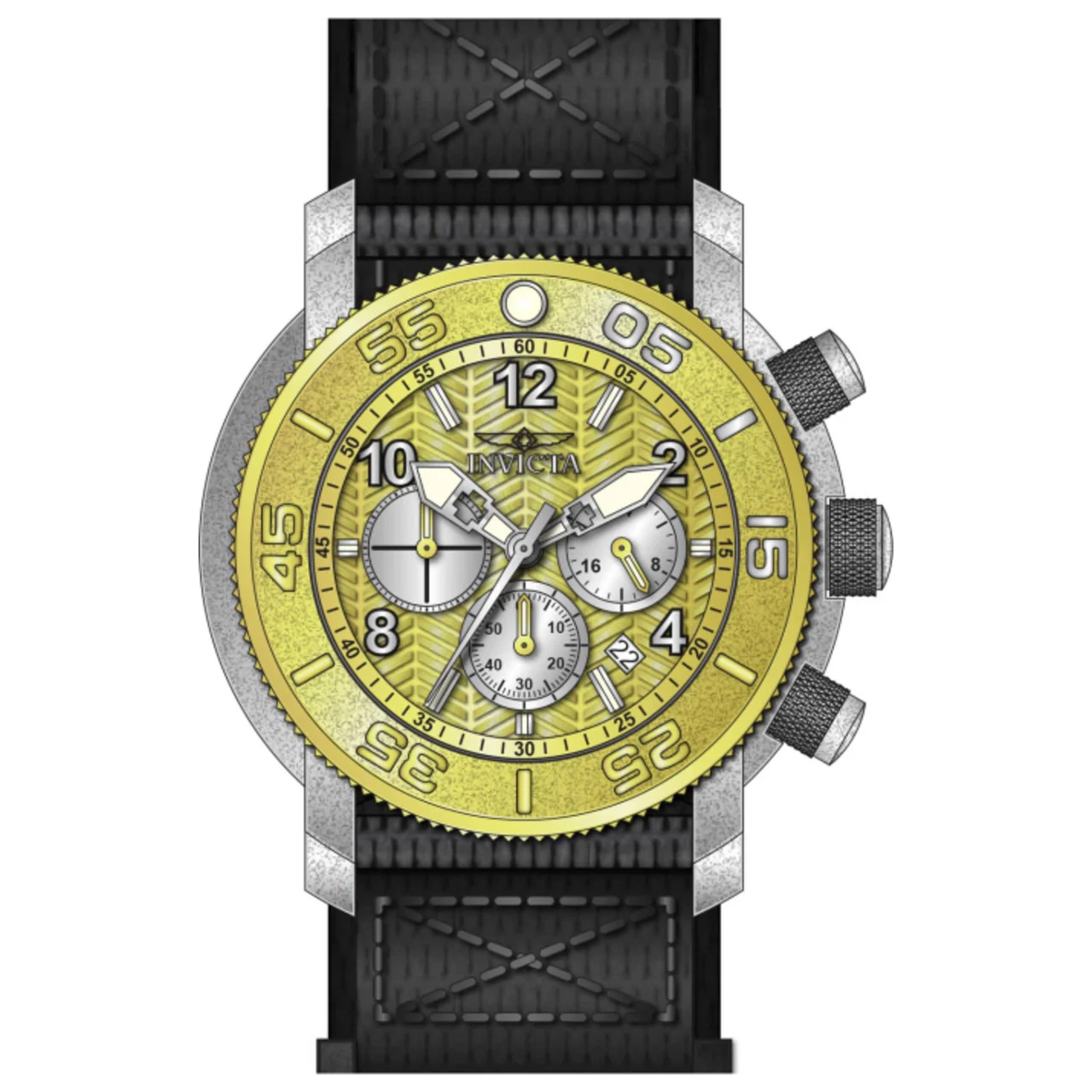 Invicta Coalition Forces Watch IN-50096 kol saati