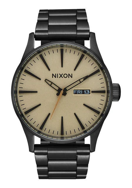 Nixon US Sentry 23mm FKM Rubber Band - Black PBAF356-000-00 kol saati