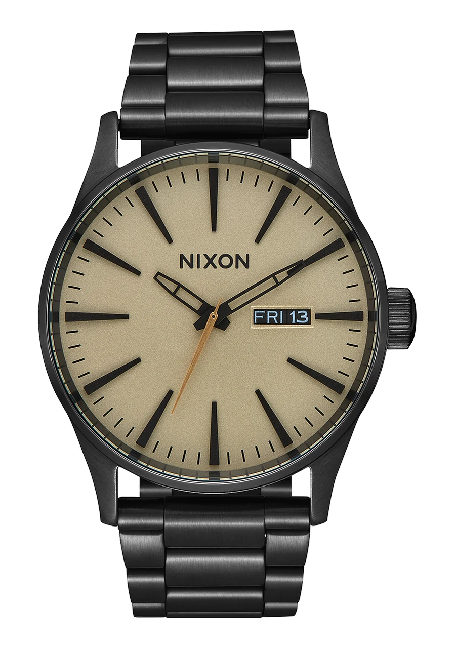 Nixon US Sentry Case Back - Black Matte PCB356-3284-00 kol saati