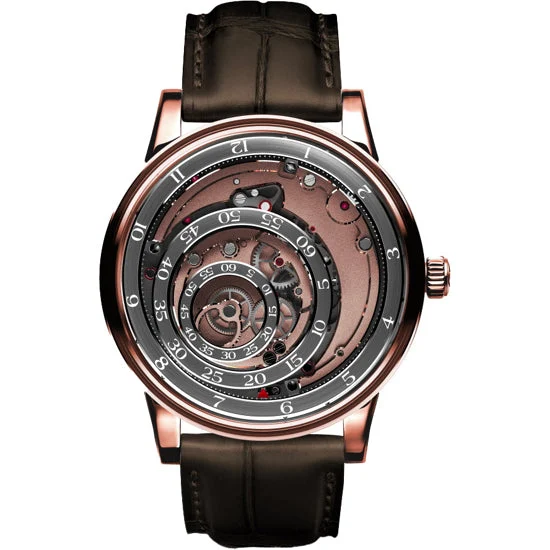 Trilobe Une Folle Journée Dune Rose Gold UFJ02GD kol saati