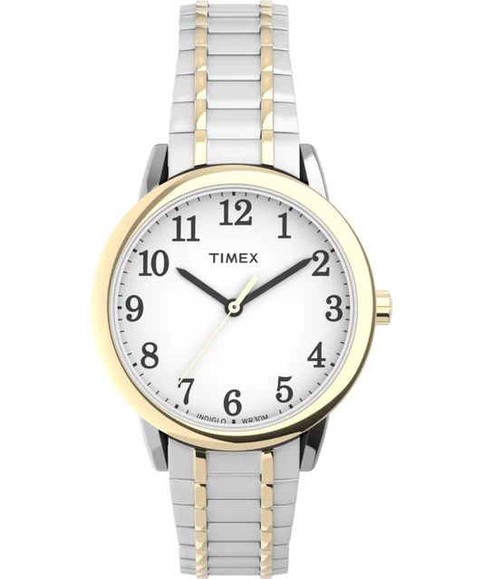 Timex Easy Reader® 30mm Expansion Band Watch TW2P78700 kol saati