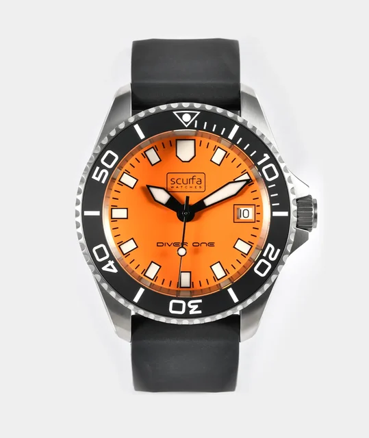 Scurfawatches D1-500-TITANIUM-ORANGE-25 kol saati