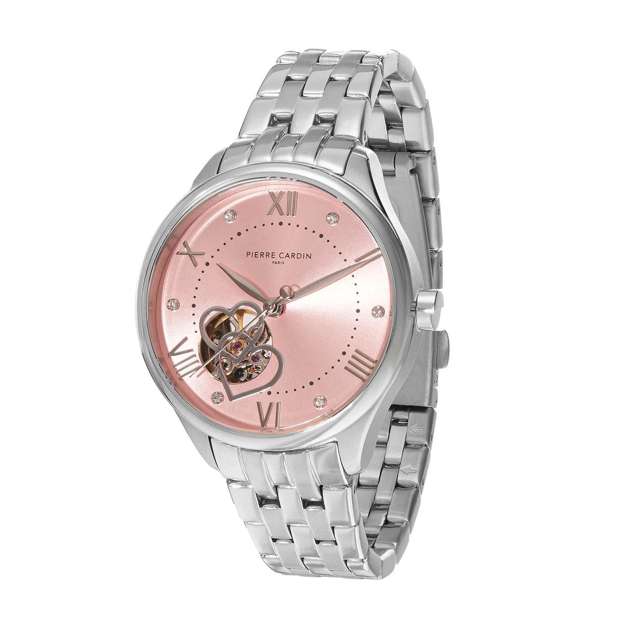 Mécanique Élégante Stainless Steel Silver with Stainless Steel Silver Strap CF.1034.MS.1 34.5 mm kol saati
